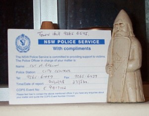 [NSW Police
Card]
