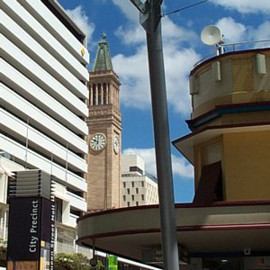 [From Queen Street Mall to the City Hall in Brisbane]